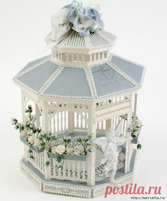 Бумажный хендмейд. Очень красивые работы от Craft Studio.