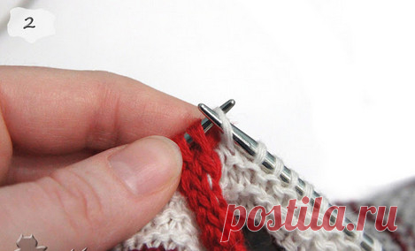 Соединение и обработка края изделия методом I-CORD (полым шнуром)