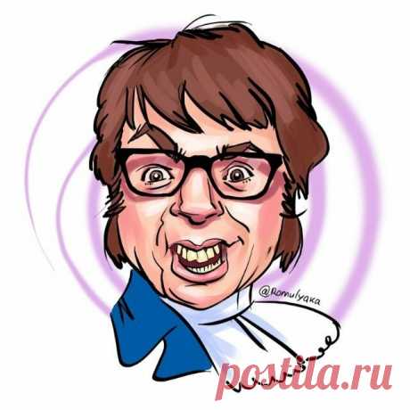 Художник рисует карикатуры на зарубежных и отечественных знаменитостей | Круто! | Яндекс Дзен