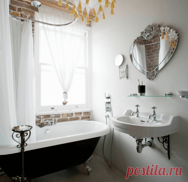 Зеркала в интерьере ванной: идеи дизайна