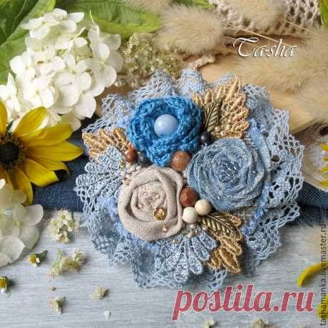 Цветы из ткани | Записи в рубрике Цветы из ткани | Дневник Ирина-ажур