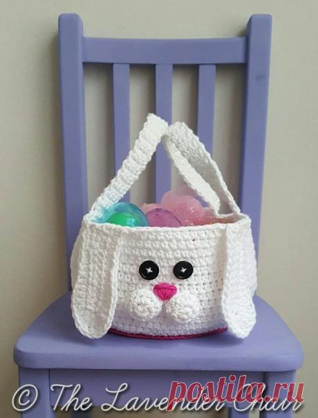 Вязание Easter Basket Бесплатные шаблоны -
