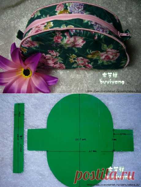Косметичка - шьем сами. Beautician - sew yourself ~ HandMadiya.com