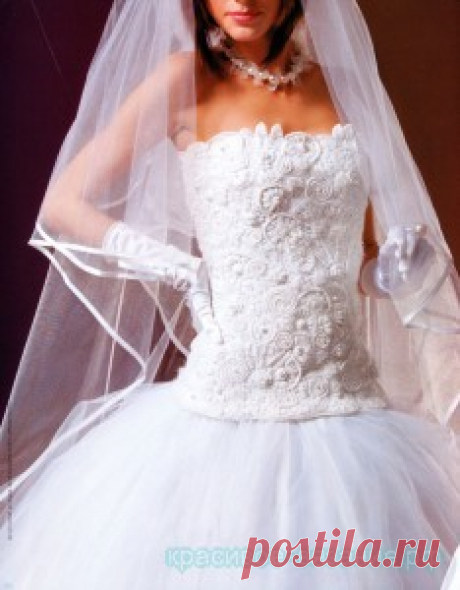 Болеро крючком и корсет крючком.