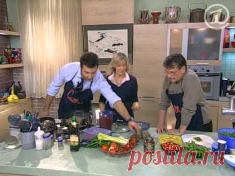 Передача "Смак" с Анастасией и Павлом Чухрай (1 марта 2008 года) - кулинарный видео рецепт на Повар.ру