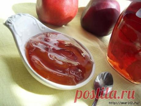 Варенье из нектаринов с апельсином.