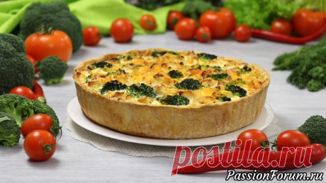 Пирог "Киш лорен" с курицей, брокколи и сыром (Вкуснейший Французский открытый пирог!) - запись пользователя MaryanaTastyFood (Марьяна) в сообществе Болталка в категории Кулинария Сегодня я буду готовить очень вкусный закусочный пирог "Киш Лорен" с курицей, брокколи и сыром. Киш - это открытый французский заливной пирог с основой из песочного (иногда слоёного) теста, разной вкусной и сытной начинкой с заливкой из яиц и сливок.