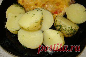 Отварной картофель