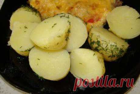 Отварной картофель