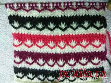 Easy Multicolor Knitting Pattern No. 7 | Hindi