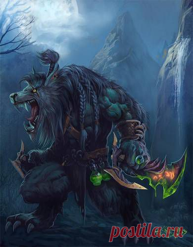 Ворген - Воргены - World of Warcraft - Картинки Warcraft 3 - Всё для Warcraft 3