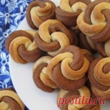 ПЕЧЕНЬЕ «ЦВЕТОЧКИ». РЕЦЕПТ С ПОШАГОВЫМИ ФОТО