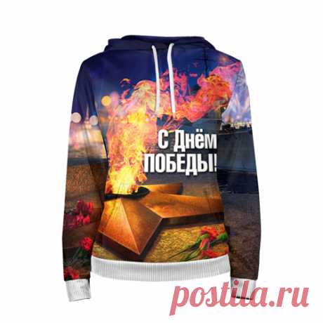 Женская толстовка 3D "День победы"