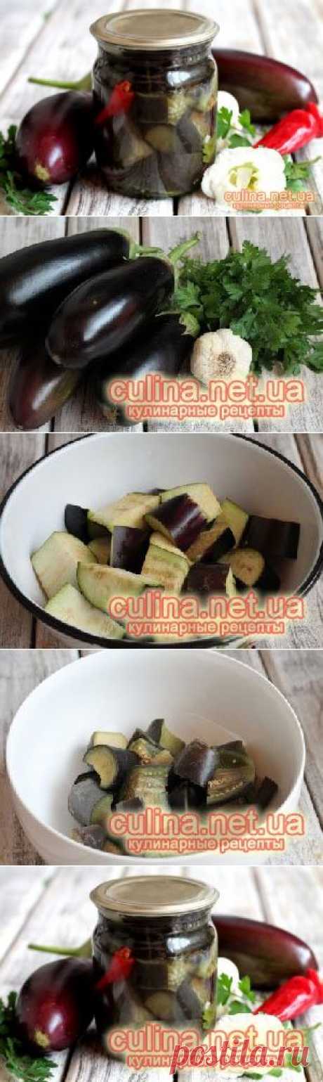 Маринованные баклажаны, рецепты на зиму