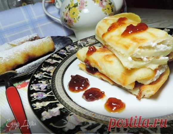 Ленивые финские блины в духовке (Pannukakku). Ингредиенты: молоко, мука, яйца куриные