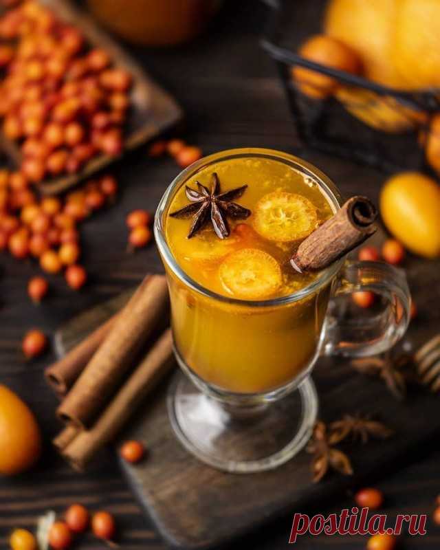 Чай из облепихи и кумквата — Sloosh – кулинарные рецепты