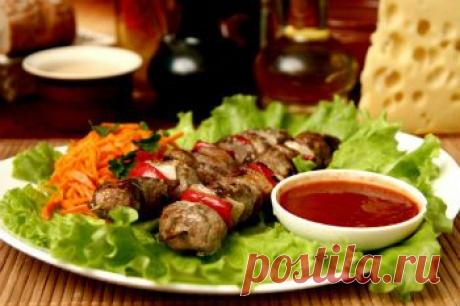 Рецепт шашлыка в апельсиновом соке