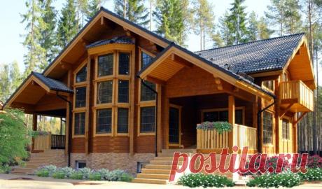 Деревянные дома фото