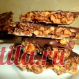 Английские тоффи из овсянки с орехами Кулинарный рецепт