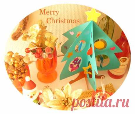 しゃんでり～☆無料で作れる・切り紙のプリント用型紙 15