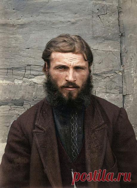 Подборка интересных и необычных фотографий Российской Империи
На фото: Крестьянин, 1900-1905 год