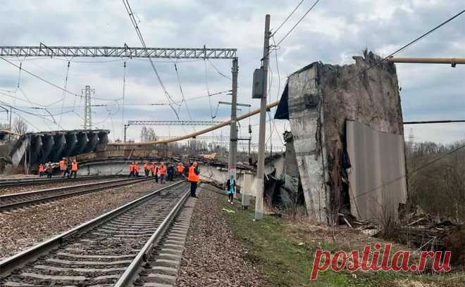 Женщина погибла при обрушении путепровода в смоленской Вязьме. При обрушении путепровода в Вязьме в Смоленской области погиб один человек, пострадали пятеро.