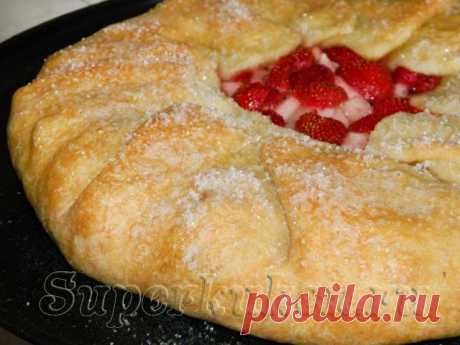 СуперКухен/ГАЛЕТА С ЯБЛОКАМИ И КЛУБНИКОЙ