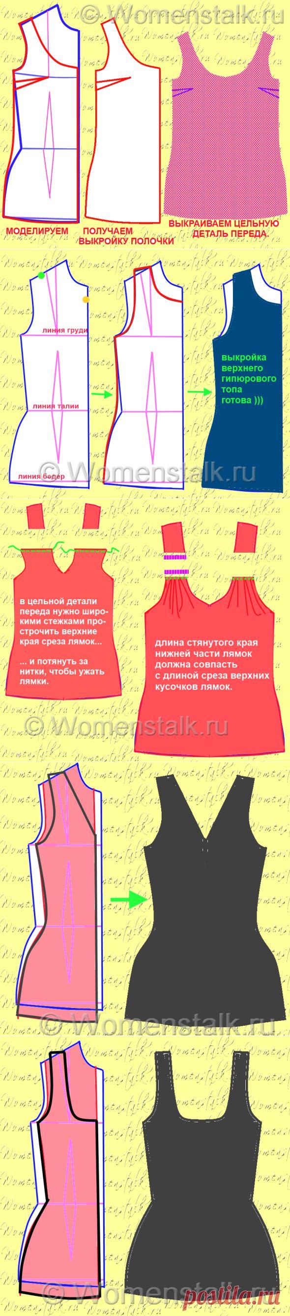 Шьем топы и майки — быстро и просто!!!!