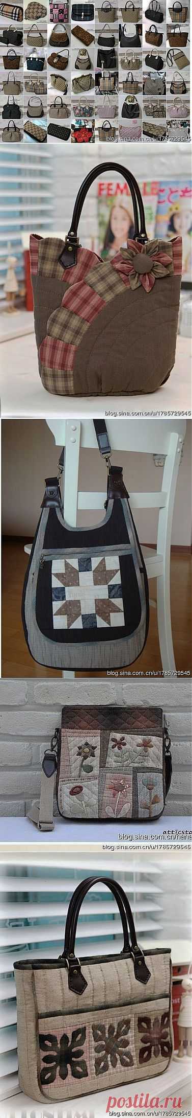 Идеи лоскутных сумок