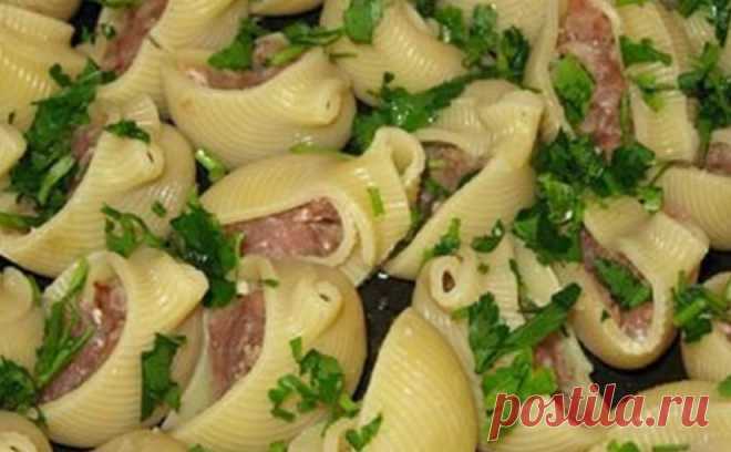 Ракушки с фаршем - Супер Шеф