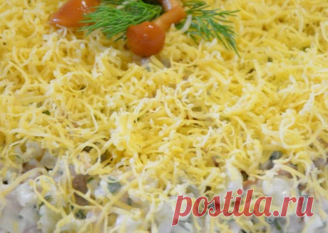 Салат "Грибная корзина" Автор рецепта Светлана Калабушкина - Cookpad