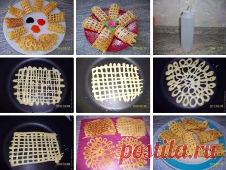 Блинчики "Ажурные салфеточки"
Ингредиенты:
Молоко коровье - 400мл.,
Яйцо — 2 шт.,
Масло растительное — 2 ст.л.,
Сахар — 2 ст.л.,
Соль — щепотка,
Мука — 150 г.