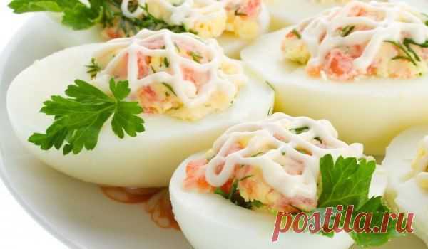 ЯЙЦА ЗАКУСОЧНЫЕ - 26 вариантов для начинки !!!