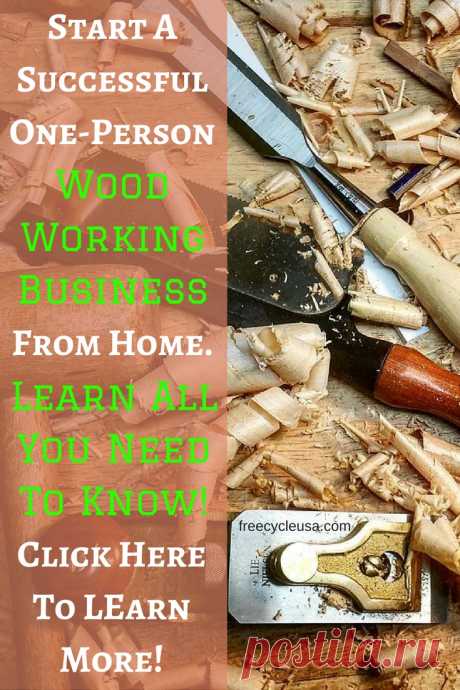 How to make Money in Woodworking at Home - FREECYCLE