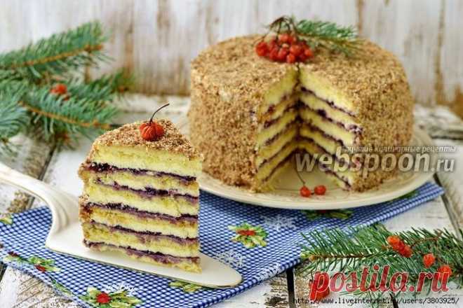 Песочный торт с джемом