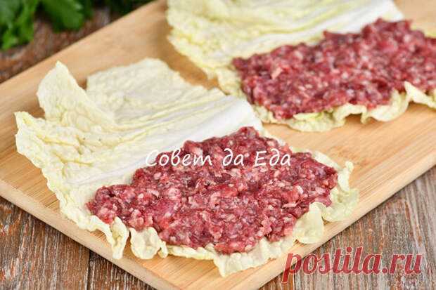 Вторые блюда из пекинской капусты и фарша, которые вас точно удивят способом приготовления - Будет вкусно - Медиаплатформа МирТесен Покажу совершенно разные по вкусу блюда из пекинской капусты и фарша. 3 варианта. Готовятся блюда невероятно просто и легко. Дополняю пекинскую капусту простыми продуктами и получаются оригинальные блюда. Вкус у них отличается за счет разного метода приготовления. Первый вариант. У листьев - 10 мая - 43199346823 - Медиаплатформа МирТесен