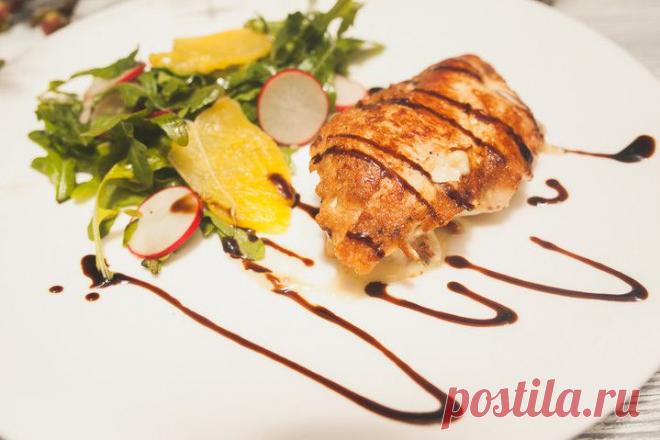 Рецепт куриной грудки с моцареллой