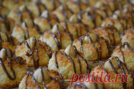 Кокосовое печенье / Выпечка / Nakyxne.com - социальная сеть для поваров, вкусные рецепты с фото