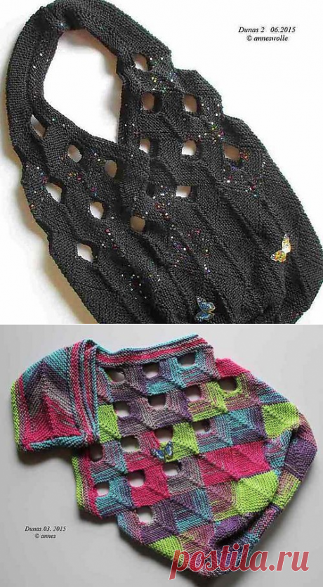 Очень милая летняя сумочка Dunas от Anne Straus-Laube.