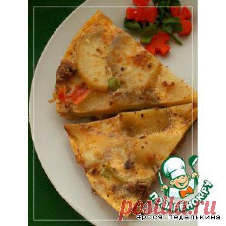 Картофельная тортилья с тунцом - кулинарный рецепт