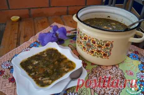 Щавелевый суп с шампиньонами и рисом Кулинарный рецепт