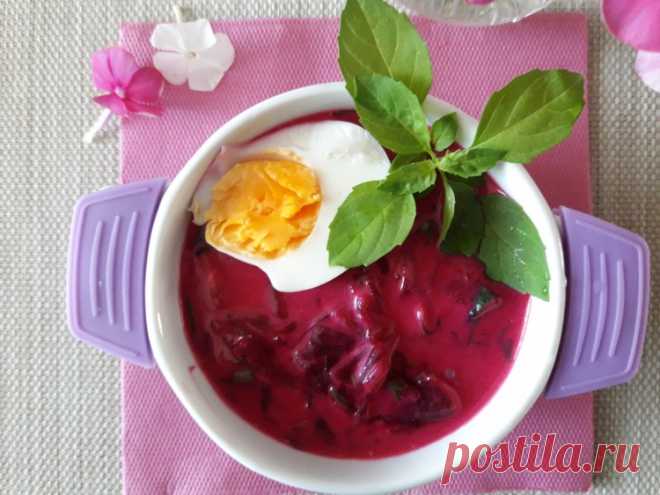 Свекольник на кефире - Простые рецепты Овкусе.ру