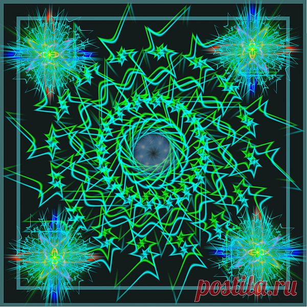 Digital Patterned Mandala  Free Stock Photo HD - Public Domain Pictures