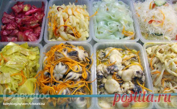 Корейские закуски