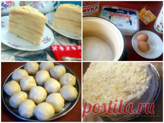 Мой фирменный, самый любимый семейный торт.
Рецепт у меня уже много лет. Готовлю его 3 раза
в год - на Новый год, на день рождения мужа и на
23 февраля. Торт стоит потраченного времени!
Это вкуснейший торт, за это отвечаю.

Рецепт ➜ http://vkysno-est.blogspot.com/2018/04/napoleon-s-plombirom.html