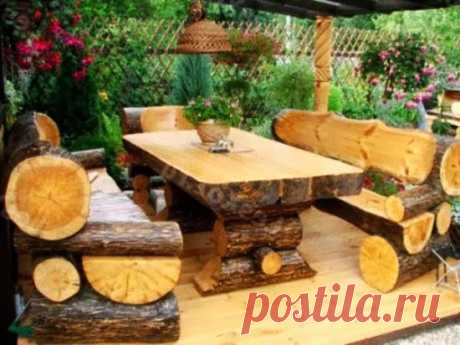 19 Creative Ways of Turning Logs And Stumps Into Garden Furniture