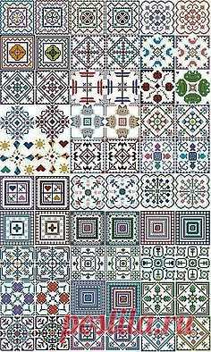 Cross Stitch Hmong Inspired Borders - PDF pattern