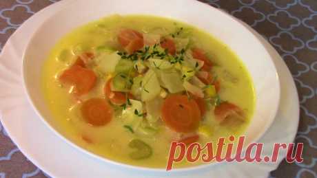 И без МЯСА очень ВКУСНО! Вам тоже понравится ОВОЩНОЙ СЫРНЫЙ СУП!