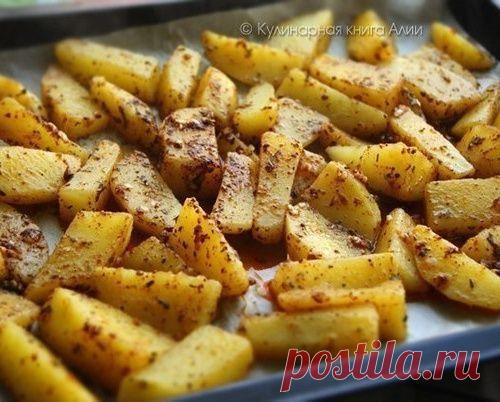 Запеченный картофель по-турецки.