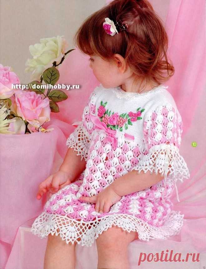 вязание-платья-для-девочки1.jpg (768×999)